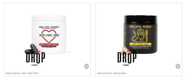 GNC & High Level Science Launch Heart & Men's Health Formulas Exclusively in The Drop, by GNC