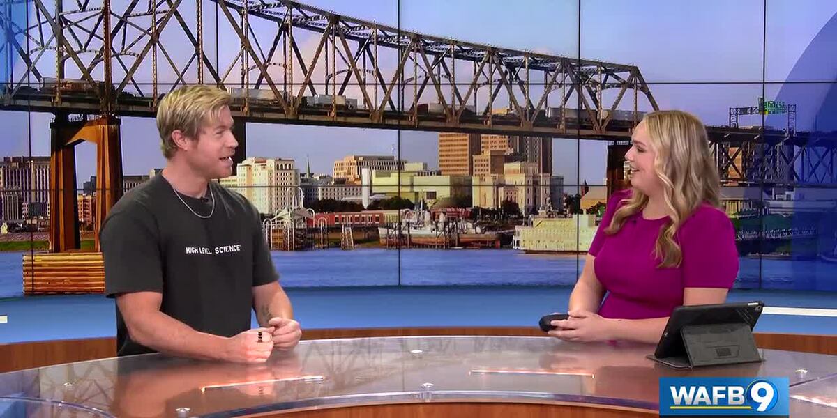 Ashley Parker Angel on WAFB Baton Rouge 9News