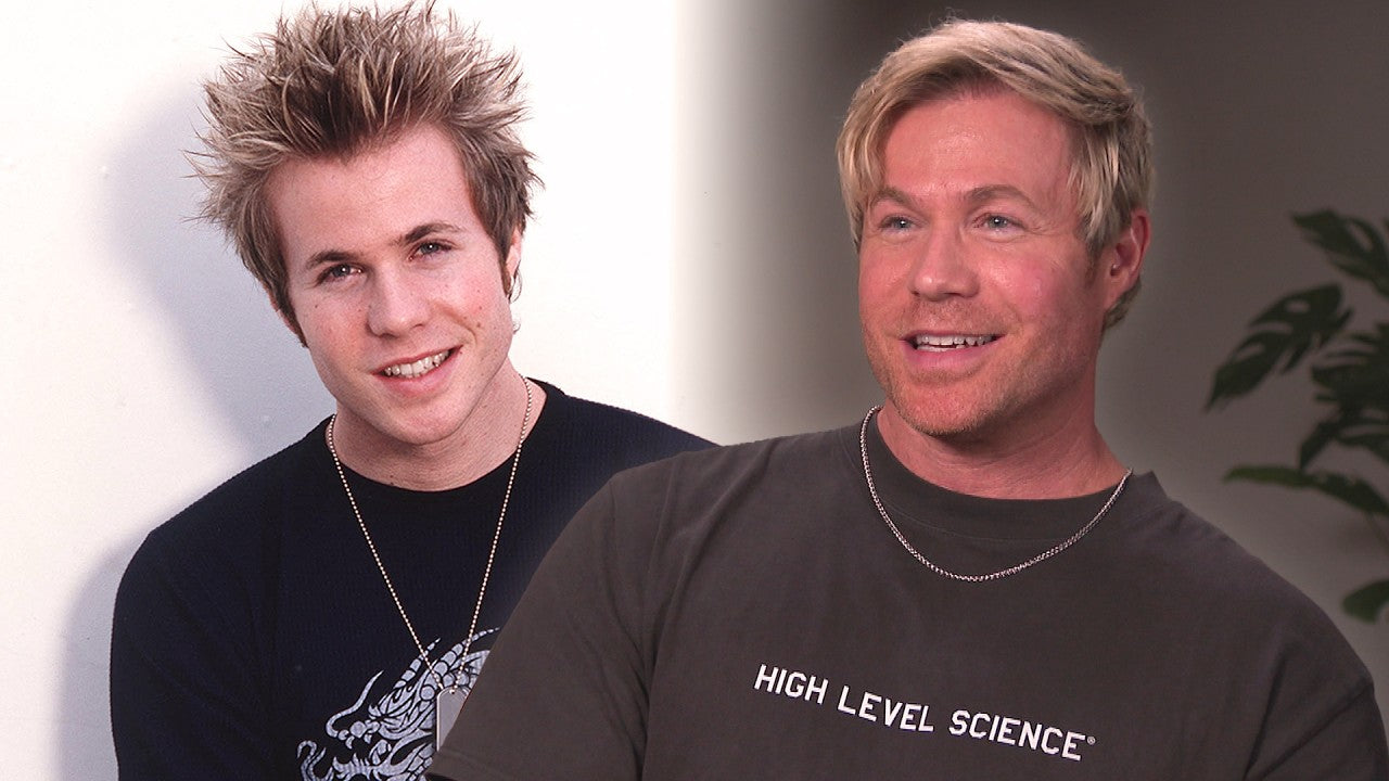 Ashley Parker Angel on Entertainment Tonight reacting to his Making the Band audition