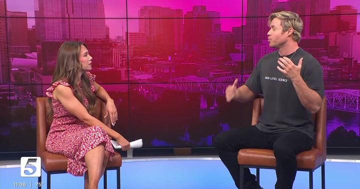 NewsChannel 5 Nashville | Talk of the Town: Ashley Parker Angel on His Transition from Pop Star to Health Entrepreneur