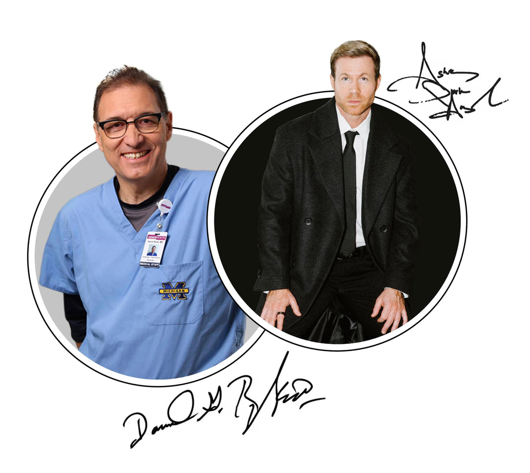 Dr. David Rizik, MD, FACC, MSCAI and Ashley Parker Angel, co-founders of High Level Science