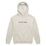 High Level Science HLS x Staple Hoodie in Lunar Rock color, featuring a comfortable fit and stylish branding.
