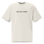 High Level Science HLS x Staple T-shirt in Faded Bone, showcasing a casual fit with Staple branding on a soft fabric.